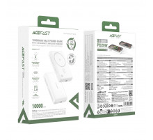 УМБ Power Bank AceFast M26 10000mAh PD20W з бездротовою зарядкою