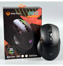 Мишка Games бездротова Meetion GW32 RGB 7 Keys, BT+USB, 8000dpi