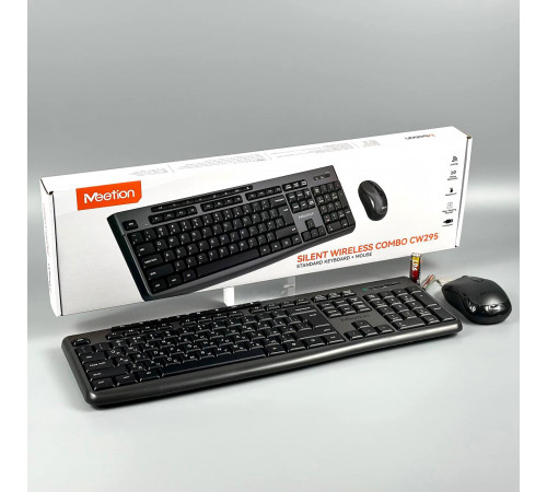 Клавіатура бездротова + мишка Meetion CW295 2in1 2.4G (з Eng, UA розкладками)