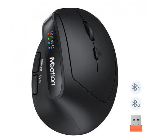 Мишка бездротова Meetion BTM008 2.4G+BT 500mAh (DPI:800-1200-1600-2400)