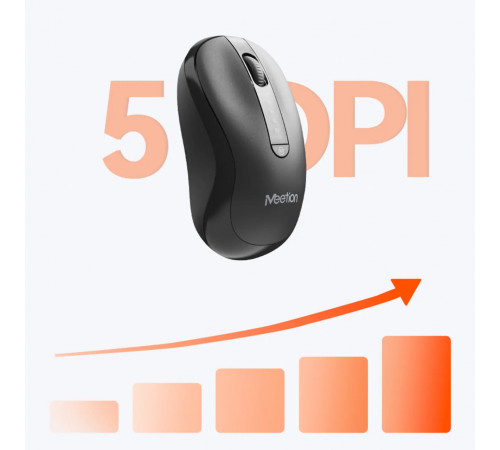 Мишка бездротова Meetion BTM185R 2.4G+BT 3200dpi