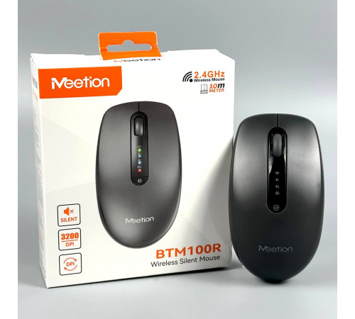 Мишка бездротова Meetion BTM100R BT+USB 3200dpi