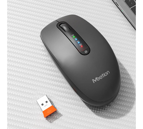 Мишка бездротова Meetion BTM100R BT+USB 3200dpi