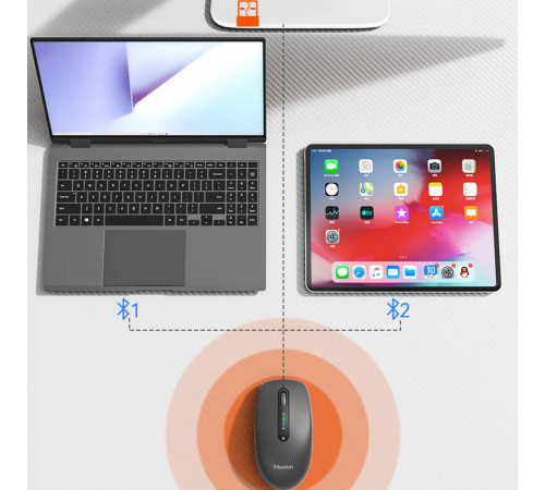 Мишка бездротова Meetion BTM100R BT+USB 3200dpi