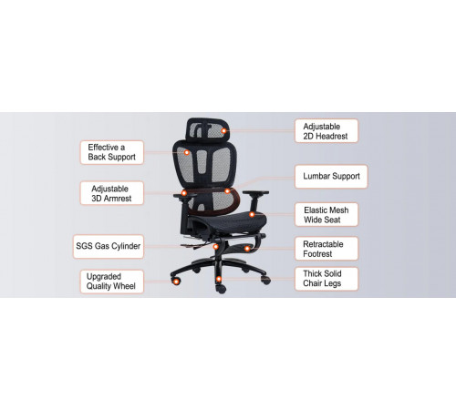 Крісло геймерське Meetion MT-CHR31