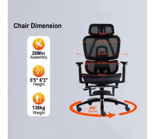 Крісло геймерське Meetion MT-CHR32