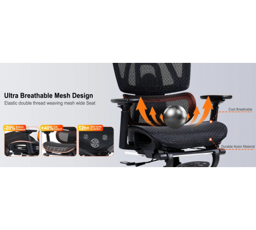 Крісло геймерське Meetion MT-CHR32