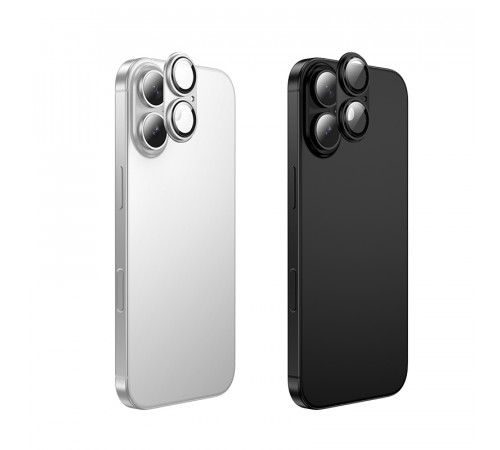 Захисне скло на камеру Hoco Armor metal frame lens iPhone 17 (V16) (1шт)