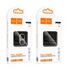 Захисне скло на камеру Hoco Armor metal frame lens iPhone 17 (V16) (1шт)