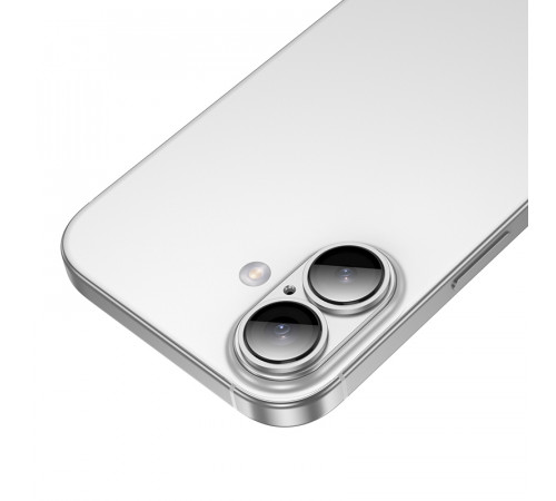 Захисне скло на камеру Hoco Armor metal frame lens iPhone 17 (V16) (1шт)