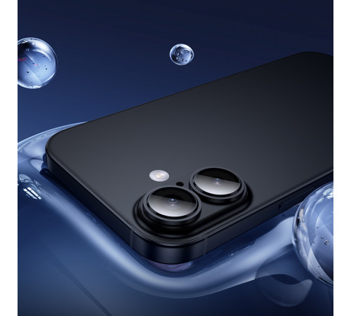 Захисне скло на камеру Hoco Armor metal frame lens iPhone 17 (V16) (1шт)