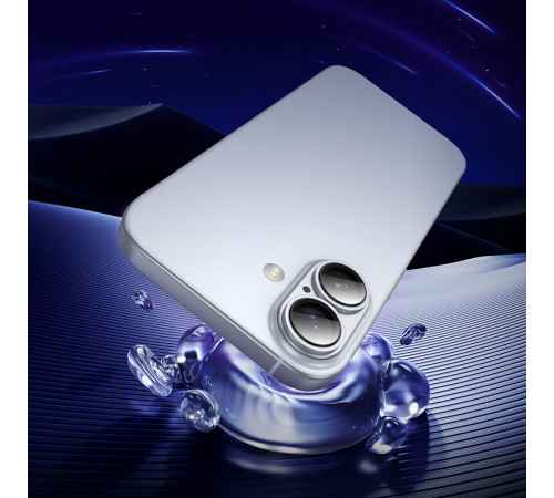 Захисне скло на камеру Hoco Armor metal frame lens iPhone 17 (V16) (1шт)