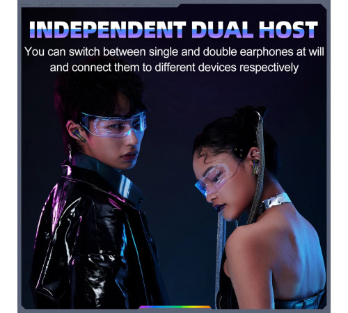 Бездротові навушники Onikuma T27 ENC (2 режим підключення: BT5.3+2.4G)