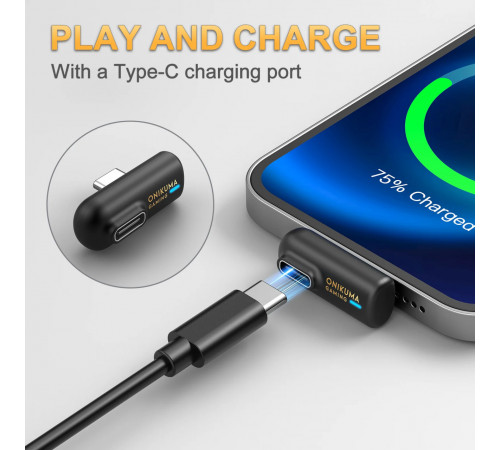 Бездротові навушники Onikuma TX610 ANC+ENC (2 режим підключення: BT5.3+2.4G)