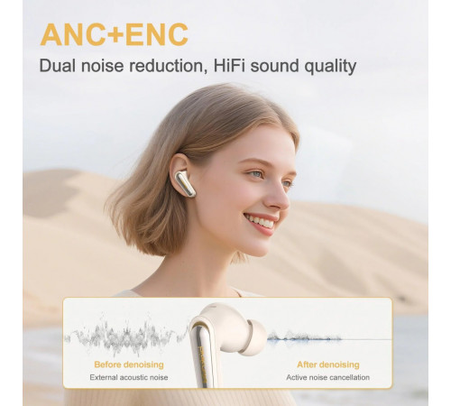 Бездротові навушники Onikuma TX610 ANC+ENC (2 режим підключення: BT5.3+2.4G)