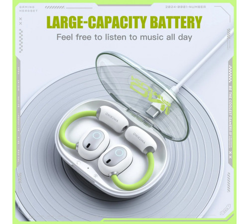 Бездротові навушники Onikuma T25 OWS AI Translation (з функцією перекладу)