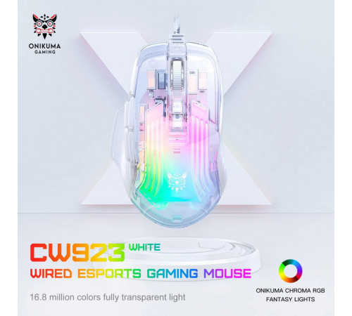 Мишка Games дротова Onikuma CW923 Fantasy Color (DPI:1200-12800)