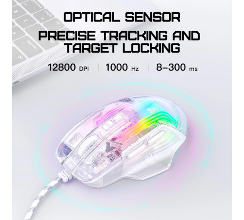 Мишка Games дротова Onikuma CW923 Fantasy Color (DPI:1200-12800)