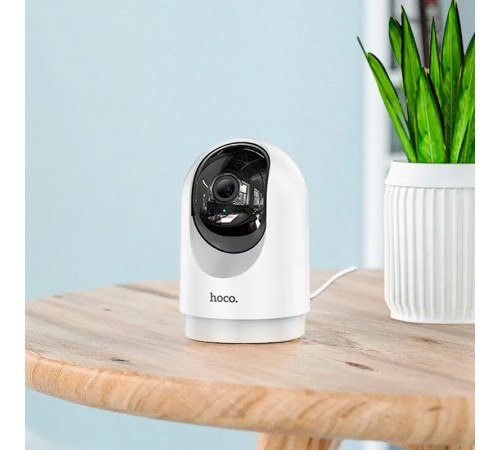 IP-камера відеоспостереження HOCO D1 Indoor PTZ HD Camera White (6942007611657)