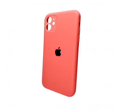 Чохол для смартфона Silicone Full Case AA Camera Protect for Apple iPhone 11 Pro кругл 18,Peach (FullAAKPi11P-18)