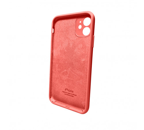 Чохол для смартфона Silicone Full Case AA Camera Protect for Apple iPhone 11 Pro кругл 18,Peach (FullAAKPi11P-18)