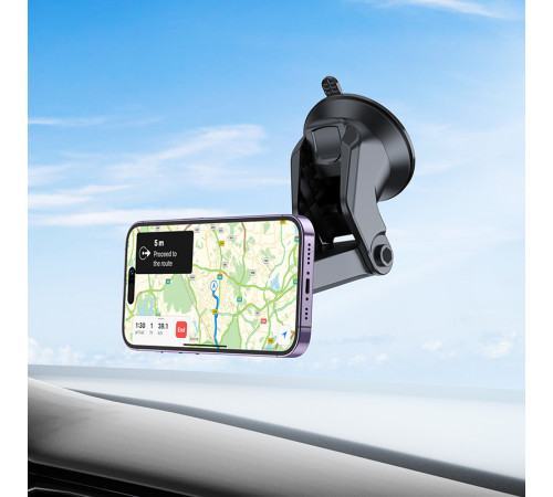 Автотримач для телефона BOROFONE BH97 NT Ice magnetic car holder(center console) (6941991105418)