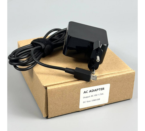 Мережевий зарядний пристрій для ноутбука ASUS 33W, 19V, 1.75A (Flat-Tip)