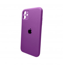 Чохол для смартфона Silicone Full Case AA Camera Protect for Apple iPhone 11 Pro кругл 19,Purple (FullAAKPi11P-19)