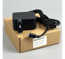 Мережевий зарядний пристрій для ноутбука 45W, 20V, 2.25A з вбудованим кабелем Type-C