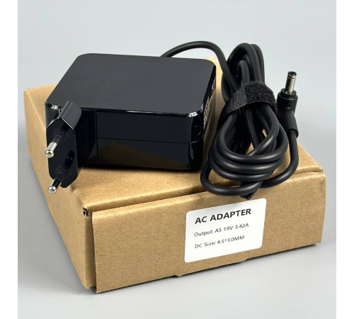 Мережевий зарядний пристрій для ноутбука ASUS 65W, 19V, 3.42A (4.5*3.0mm)