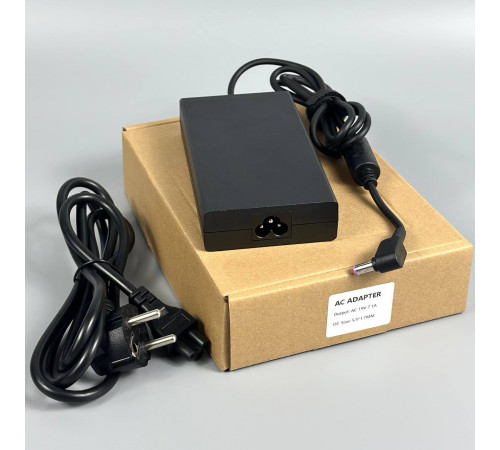 Мережевий зарядний пристрій для ноутбука ACER 135W, 19V, 7.1A (5.5*1.7mm)