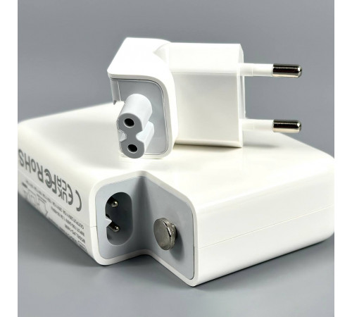 Мережевий зарядний пристрій для ноутбука 140W, 28V, 5A Type-C to Type-C плетений 2m