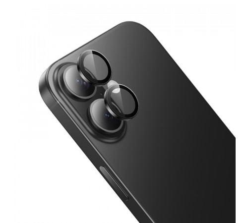 Захисне скло на камеру Hoco 3D metal frame lens film iPhone 17 (V13) (1шт)