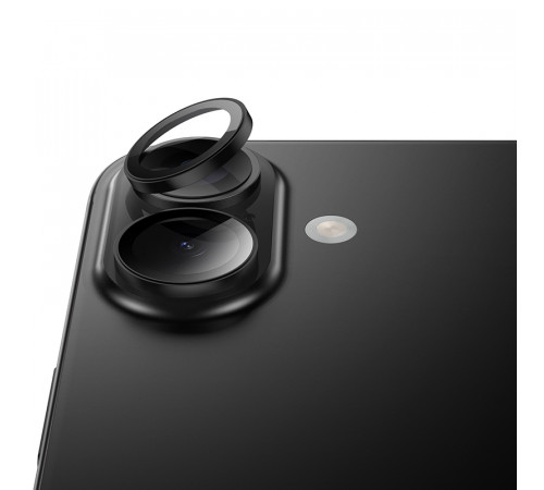 Захисне скло на камеру Hoco 3D metal frame lens film iPhone 17 (V13) (1шт)