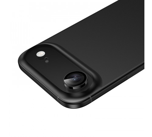 Захисне скло на камеру Hoco Crystal clear HD 3D metal frame iPhone 17 Air (V14) (1шт)