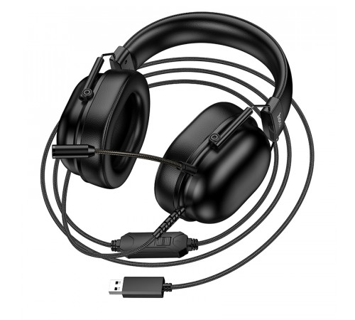 Навушники комп'ютерні дротові Hoco W113 Dynamic USB7.1