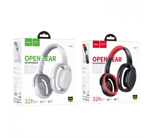 Навушники Hoco W67 Rhyme open