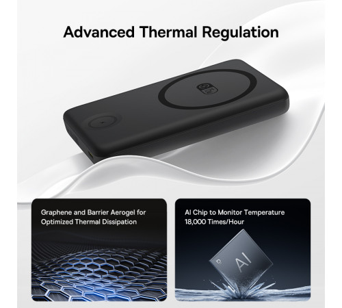 УМБ Power Bank Baseus EnerFill FT11 10000mAh Magnetic 27W + Watch charger (P1008210G123-00)