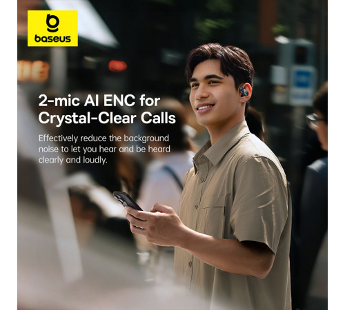 Навушники Baseus Eli 2i Fit Open-Ear True Wireless TWS (A0102604)