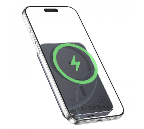 УМБ Power Bank Hoco J160 Original 5000mAh 2A з бездротовою зарядкою