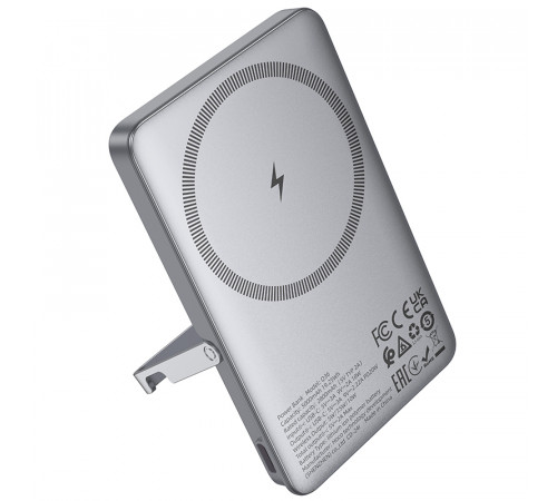 УМБ Power Bank Hoco Q36 Sunlight 5000mAh PD20W з підставкою та бездротовою зарядкою (10W)