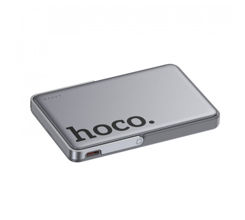 УМБ Power Bank Hoco Q36 Sunlight 5000mAh PD20W з підставкою та бездротовою зарядкою (10W)