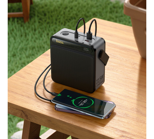УМБ Power Bank Hoco J161 Power 80000mAh 22.5W+PD20W (з ліхтарем)