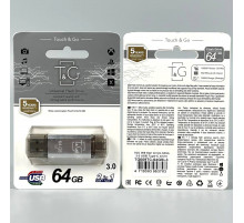 USB флеш T&G 64Gb Star 009 (USB+Type-C) USB3.0 Швидкісна