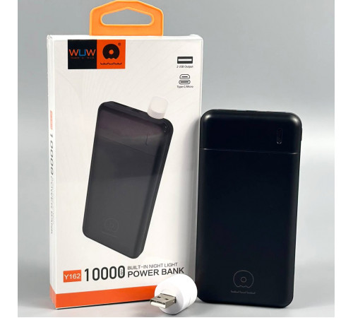 УМБ Power Bank WUW Y162 10000mAh 2.1A з ліхтарем