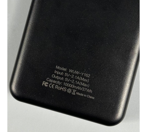 УМБ Power Bank WUW Y162 10000mAh 2.1A з ліхтарем