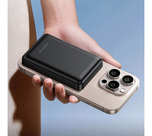 УМБ Power Bank Borofone BJ82 Dawn 5000mAh з бездротовою зарядкою (5W)