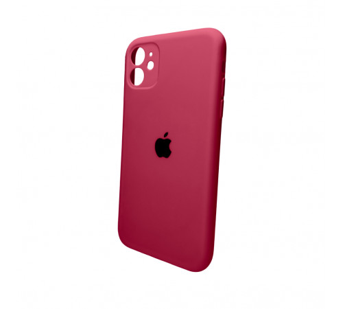 Чохол для смартфона Silicone Full Case AA Camera Protect for Apple iPhone 11 Pro кругл 35,Maroon (FullAAKPi11P-35)