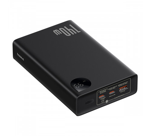 Зовнішній акумулятор Baseus Adaman  Digital Display Fast Charge Power Bank 24000mAh 140W Cluster Black (P10021508113-00)
