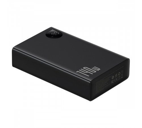 Зовнішній акумулятор Baseus Adaman  Digital Display Fast Charge Power Bank 24000mAh 140W Cluster Black (P10021508113-00)